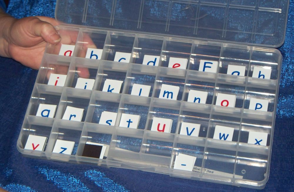 Spelling Power Magnetic Letter Tiles