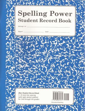 Blue Student Record Book