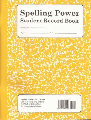 Yellow Student Record Book
